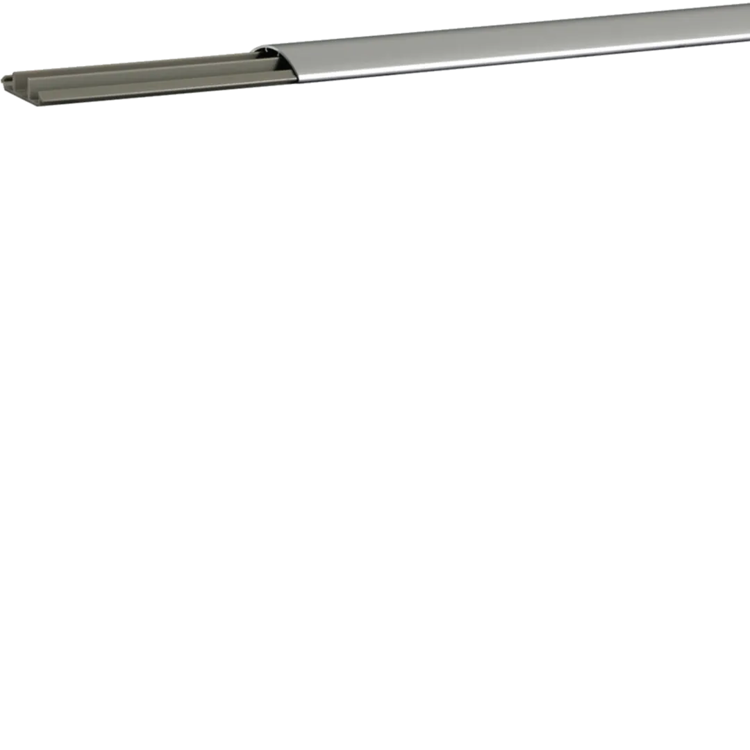 AKA50120ALU - Goulotte de sol PVC 12x50 aluminium