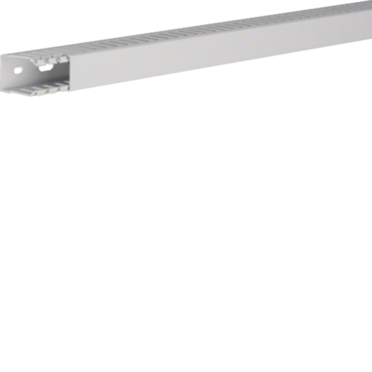 B00206 - Canaletta per cablaggio HF modulo 12,5 feritoia 5 grigio chiaro TD-HF 25X37 LG