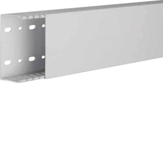 B00213 - Canaletta per cablaggio HF modulo 12,5 feritoia 5 grigio chiaro TD-HF 100X50 LG