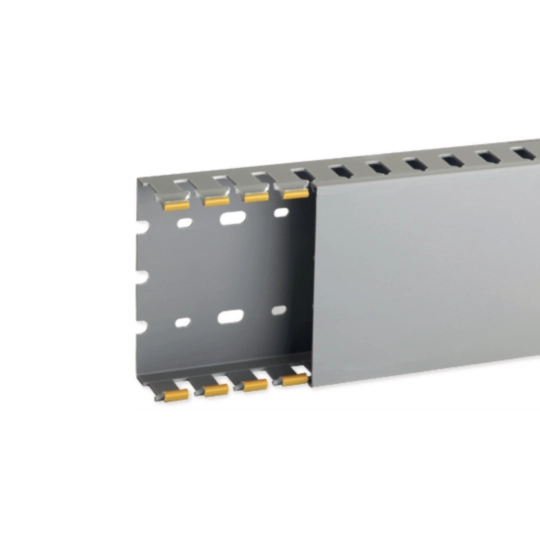 B00844 - Canaletta con coestruso morbido modulo 20 feritoia 8 grigio T1-N 100x40 G