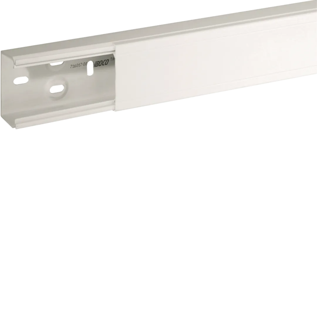 B01848 - TA-N 60x40 W Canale porta apparecchi e porta cavi BIANCO