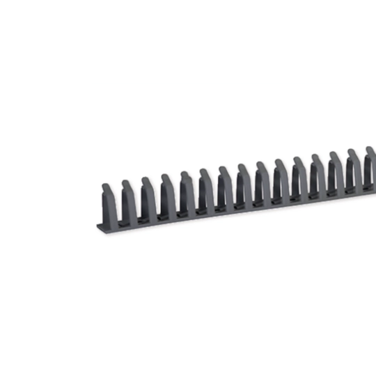 B02181 - Canaletta flessibile 17,5x28mm autoadesiva DN-A S G lunghezza 0,5m grigio