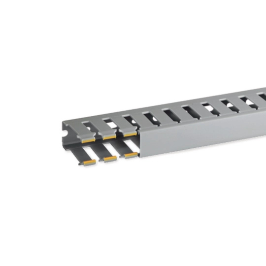 B02562 - Goulotte de câblage au pas de 20 T1-n 25x60 grise