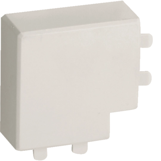 B03216 - Angolo piano per minicanali TMC / TMU bianco APM 22x10 W