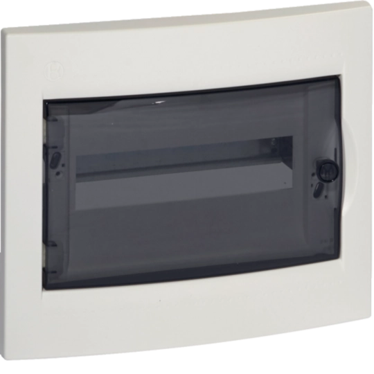 B04224 - CEN IP40 INC 12 W0 Coperchio centralino portella fumè Pablo IP40 Incasso BIANCO