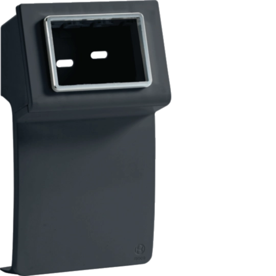 B04280 - Scatola porta apparecchi Pepita 3 moduli linea TBA-Art nero ardesia SBA 3 AP A