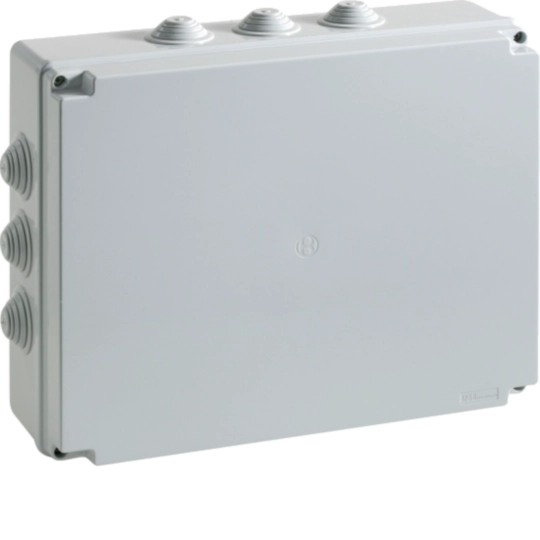 B04837 - Cassetta di derivazione IP55 grigia 380x300x120 viti metalliche IP55 07 VM