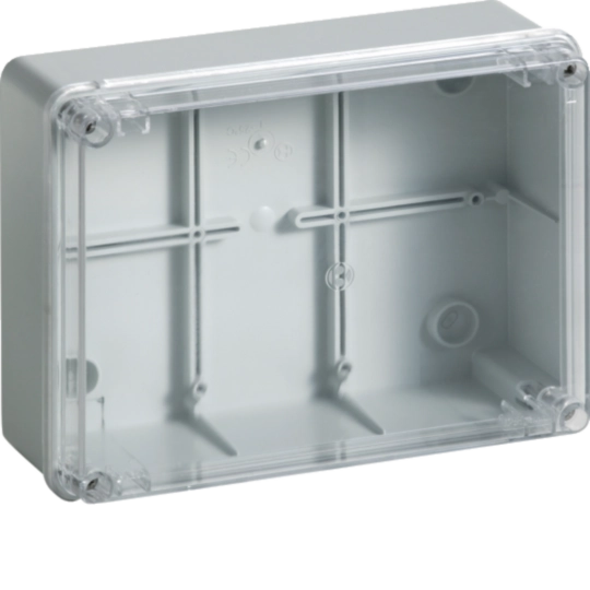 B04854 - Cassetta di derivazione trasparente 190x140x70 viti metalliche IP56 04 TRASP VM