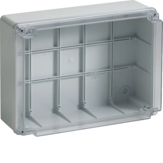 B04856 - Cassetta di derivazione trasparente 300x200x120 viti metalliche IP56 06 TRASP VM