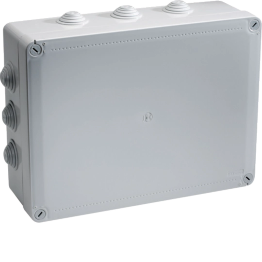 B05510 - Cassetta di derivazione IP55 grigia 380x300x120 1/4 di giro IP55 07 GRI