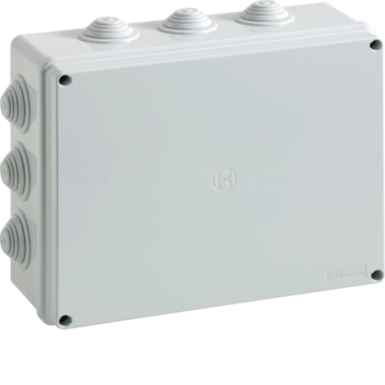 B07915 - Cassetta derivazione IP55 grigia 240x190x90 viti metalliche IP55 05 VM GWT960