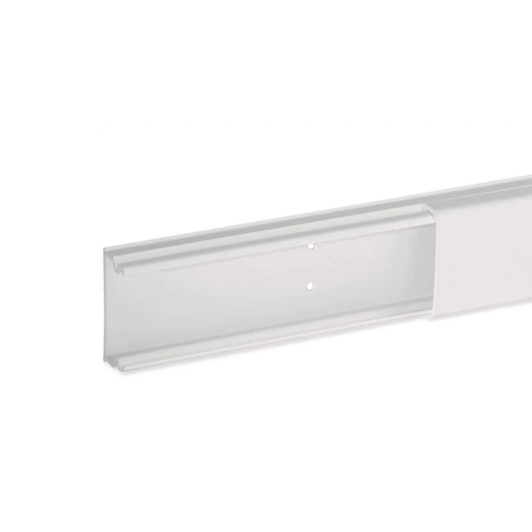 B08804 - Moulure Optima TM 34x16 1 compartiment blanche