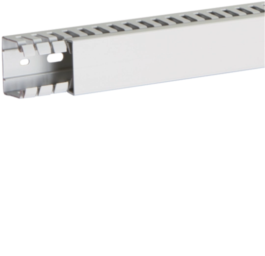 B12566 - Goulotte de câblage au pas de 12,5 sans halogène T1-zh 40x40 grise