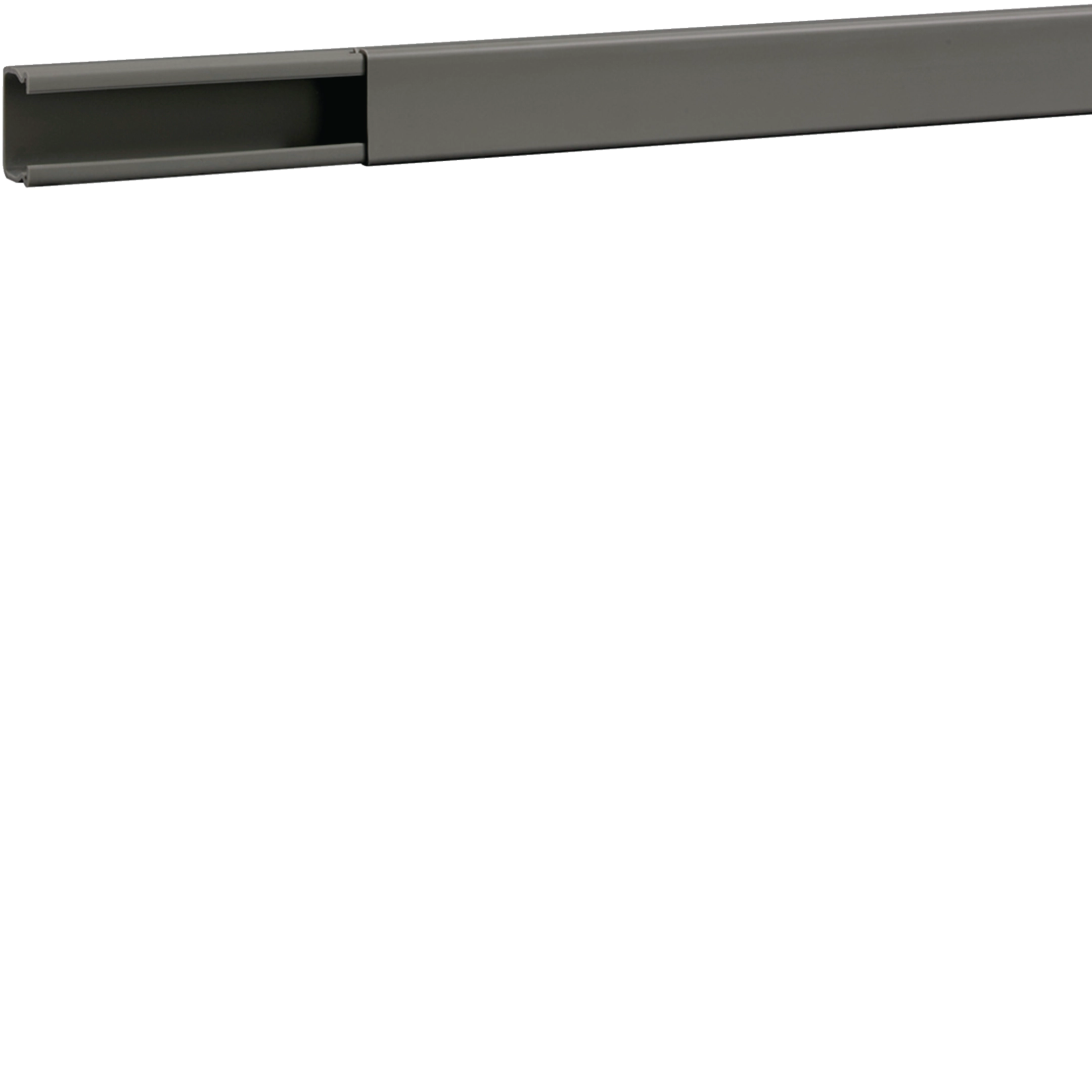B2002507030O - Verdrahtungskanal ohne Boden-/Seitenstanzung aus PVC BA6 20x25mm steingrau