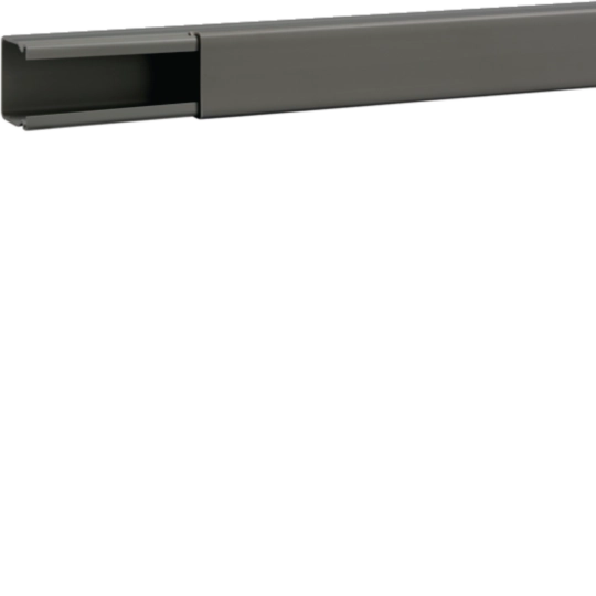 B4004007030O - Verdrahtungskanal ohne Boden-/Seitenstanzung aus PVC BA6 40x40mm steingrau