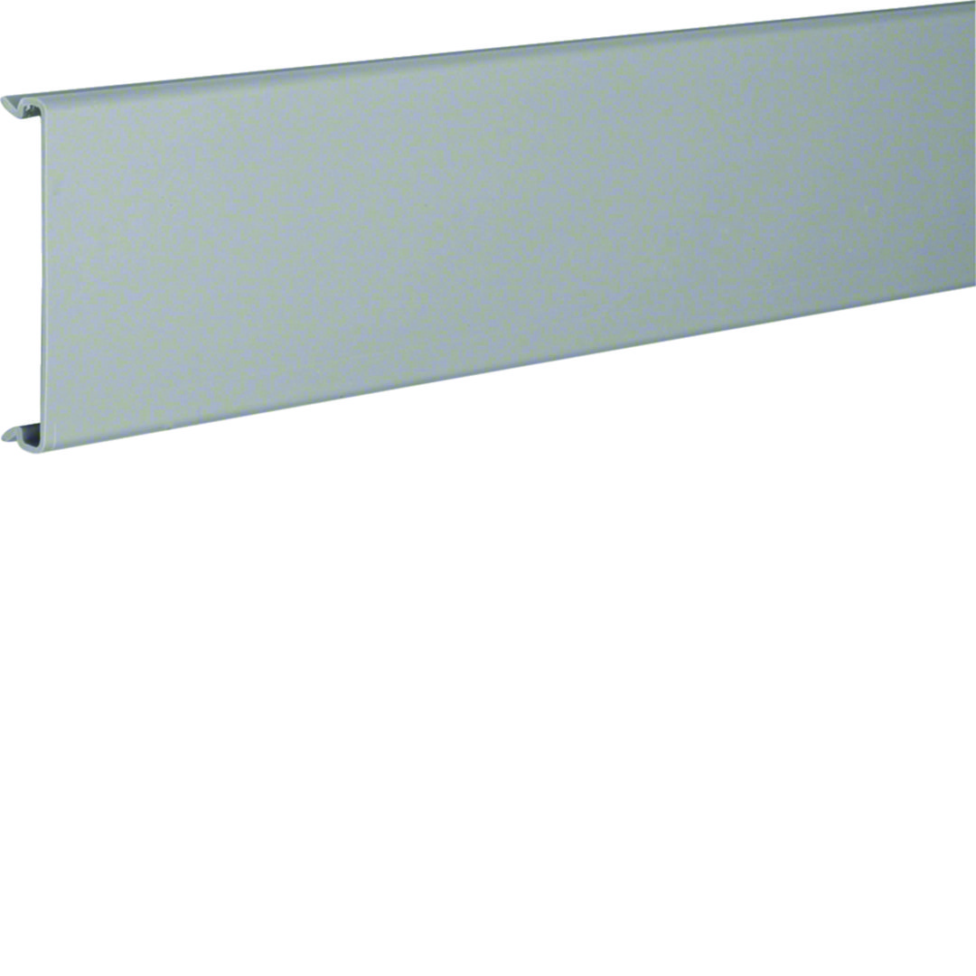 Huzalozócsatorna fedél 88mm-sz 2000mm gránitszürke kúszóáramálló BA6 Hager