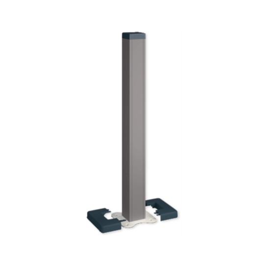 B45300 - Colonnette speed Tercia CLS-C45 1 face hauteur 650mm alu anodisé