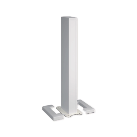B45306 - Colonnette speed Tercia CLS-C45 2 faces hauteur 650mm alu blanc