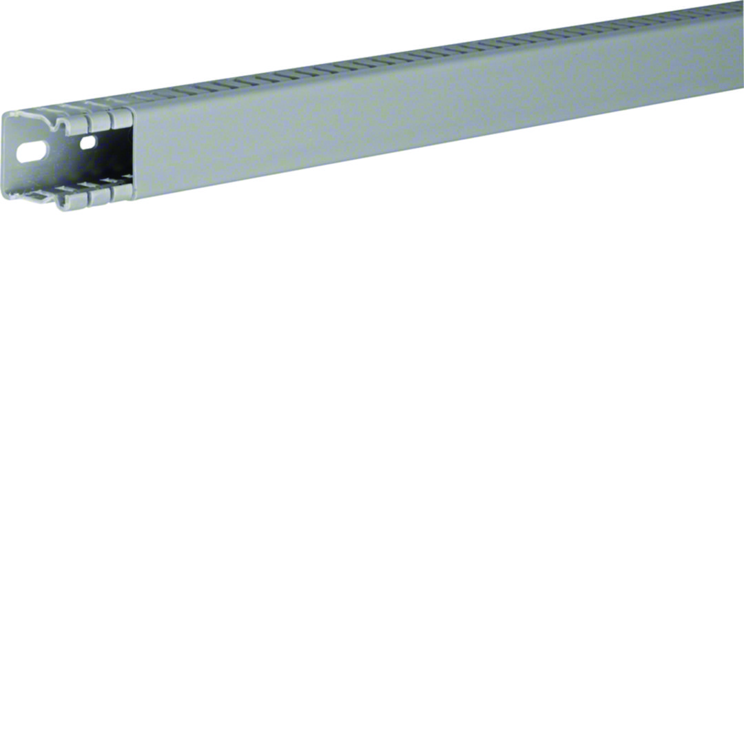 Perforált huzalozócsatorna 33mm 31mm x 2000mm gránitszürke alap-perforált 6mm fedéllel BA6 Hager