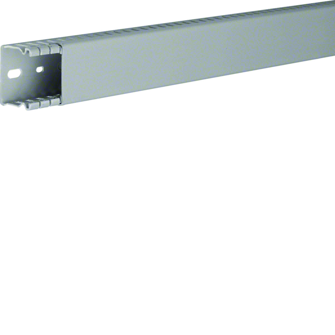 Perforált huzalozócsatorna 33mm 47mm x 2000mm gránitszürke alap-perforált 6mm fedéllel BA6 Hager