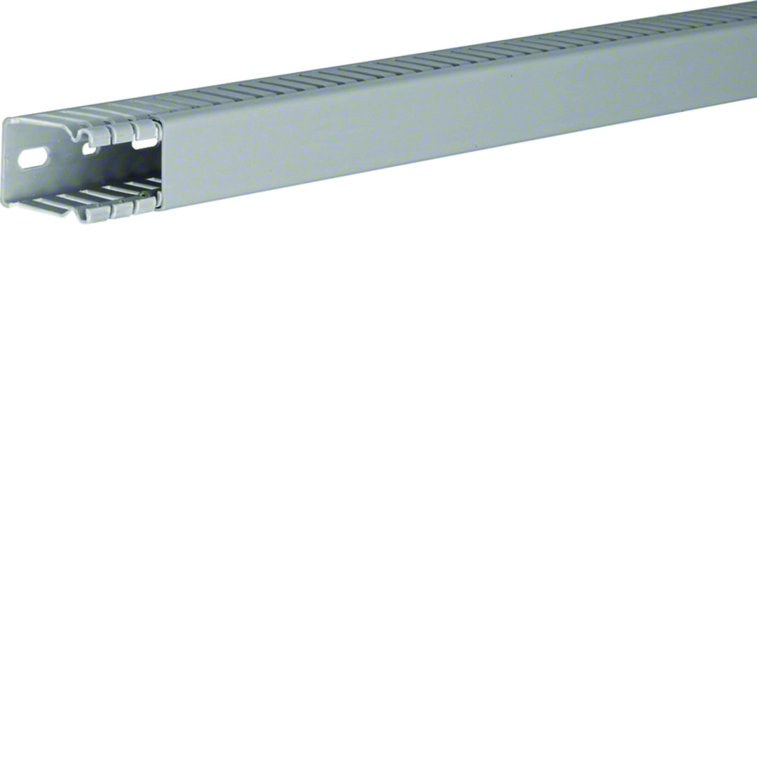 Perforált huzalozócsatorna 40mm x 25mm x 2000mm gránitszürke alap-perforált fedéllel BA6 Hager