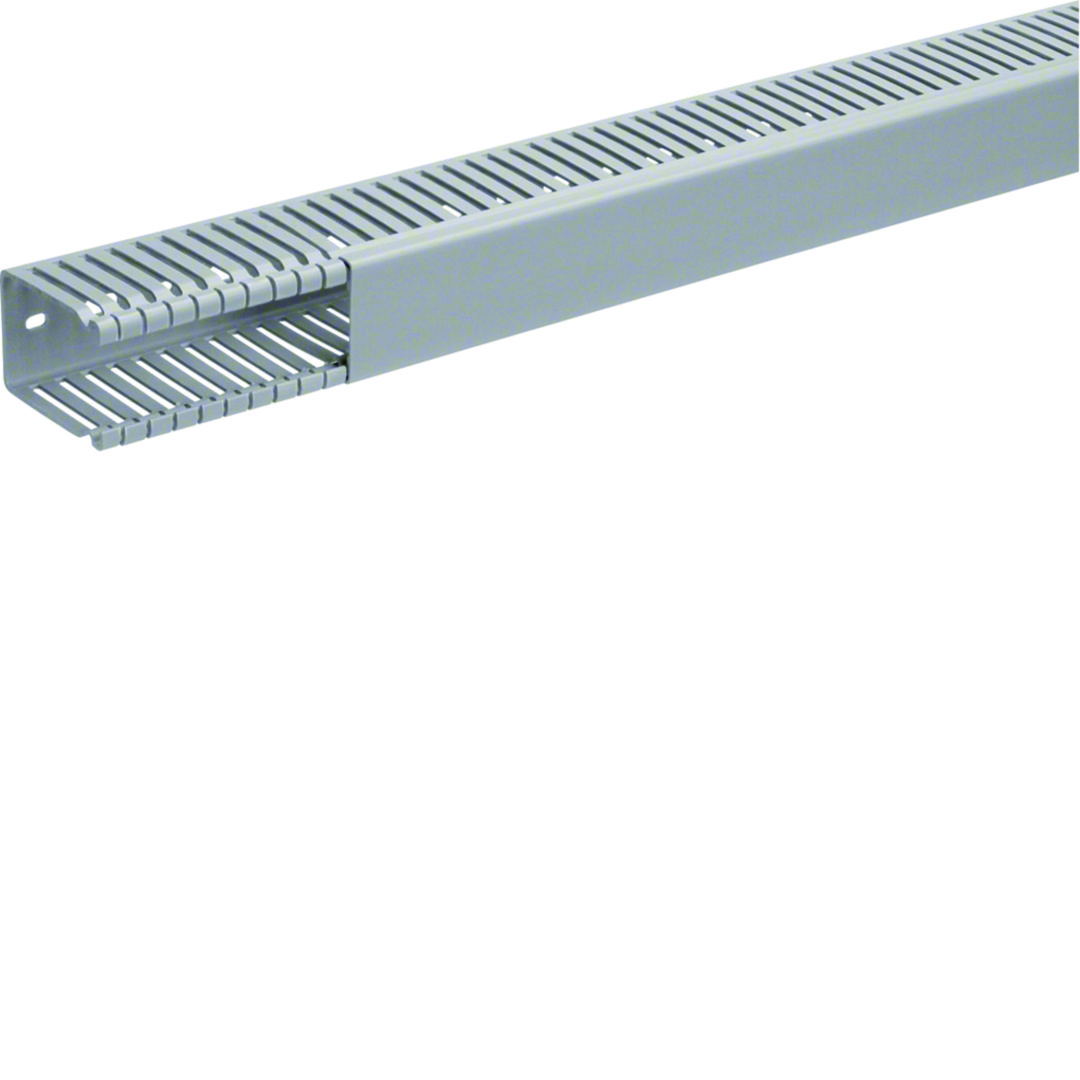Perforált huzalozócsatorna 64mm 47mm x 2000mm gránitszürke alap-perforált 6mm fedéllel BA6 Hager