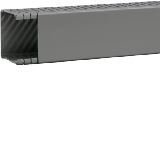 BA66006007030O - BA6, bedradingskanaal + deksel zonder bodemperforatie 60x60 mm, grijs