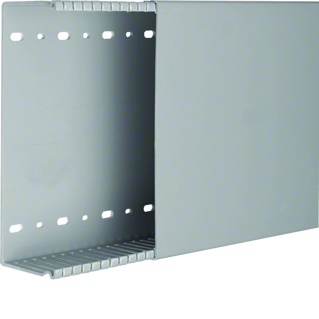 Perforált huzalozócsatorna 65mm 209mm x 2000mm gránitszürke alap-perforált 6mm fedéllel BA6 Hager