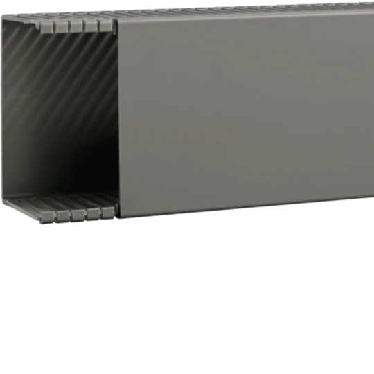 BA68012007030O - Verdrahtungskanal ohne Bodenstanzung aus PVC BA6 80x120mm steingrau