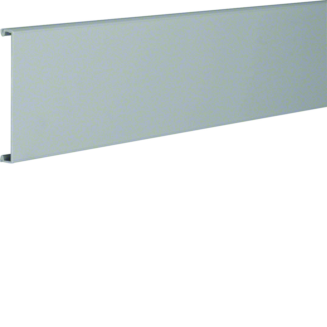 Perforált huzalozócsatorna fedél 100mm magas csatornához 100mm-sz 2000mm gránitszürke BA7 Hager