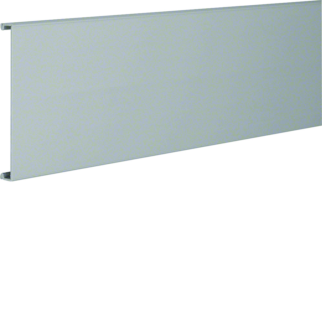 Perforált huzalozócsatorna fedél 120mm magas csatornához 120mm-sz 2000mm gránitszürke BA7 Hager