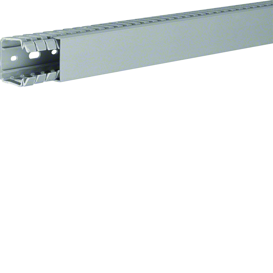 Perforált huzalozócsatorna 40mm 40mm x 2000mm gránitszürke alap-perforált 6.5mm BA7 Hager