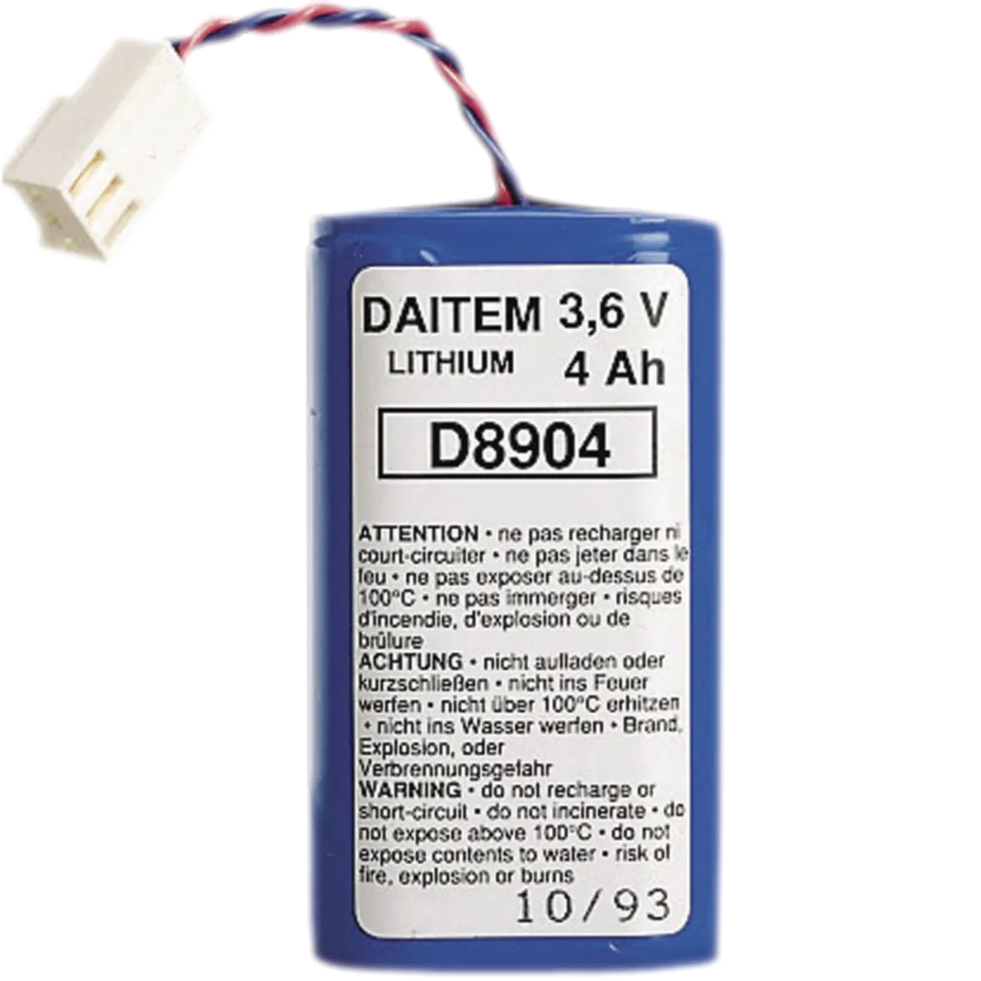 BATLI05 - Pile lithium 3,6 volts, 4 Ah