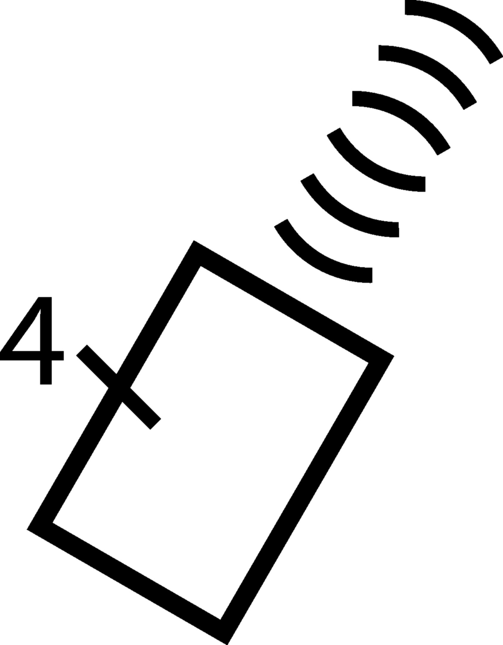 TELECOMANDO KNX RF 4 IN QUICKLINK