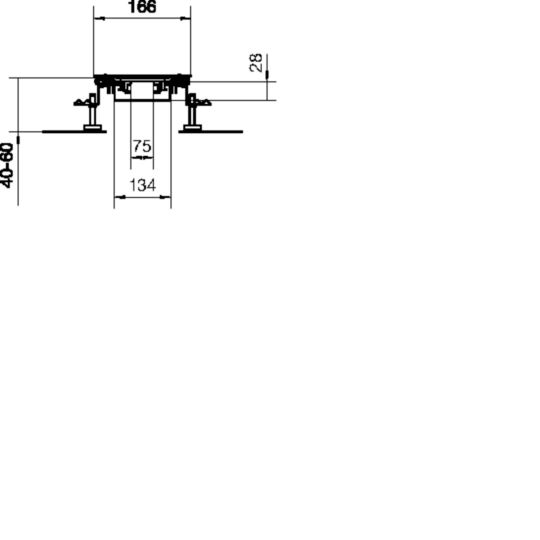BKW150040 - Goulotte caniveau 150 40-60