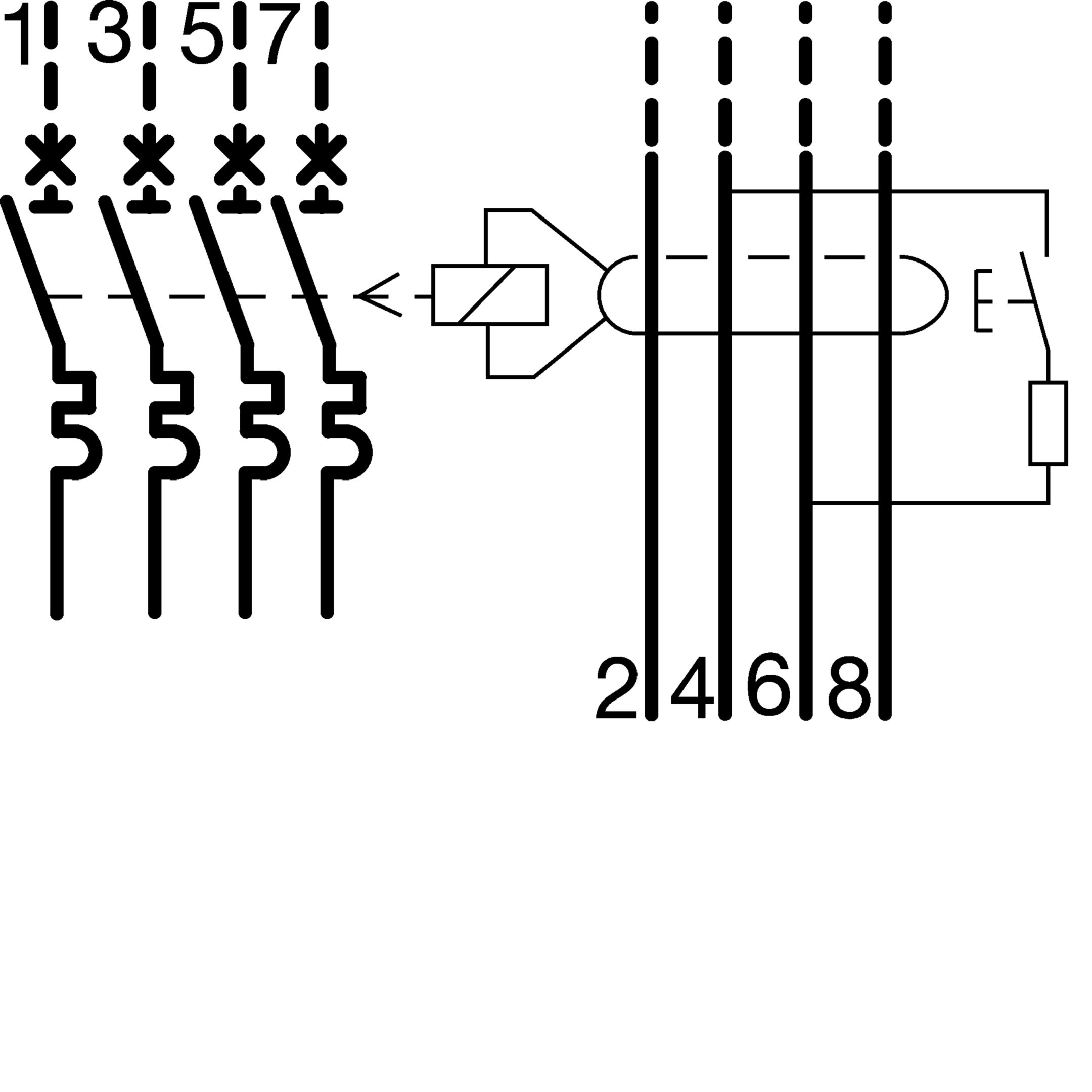 BLOCCO DIFF. 125A 300-500-1000MA AC REG 4P