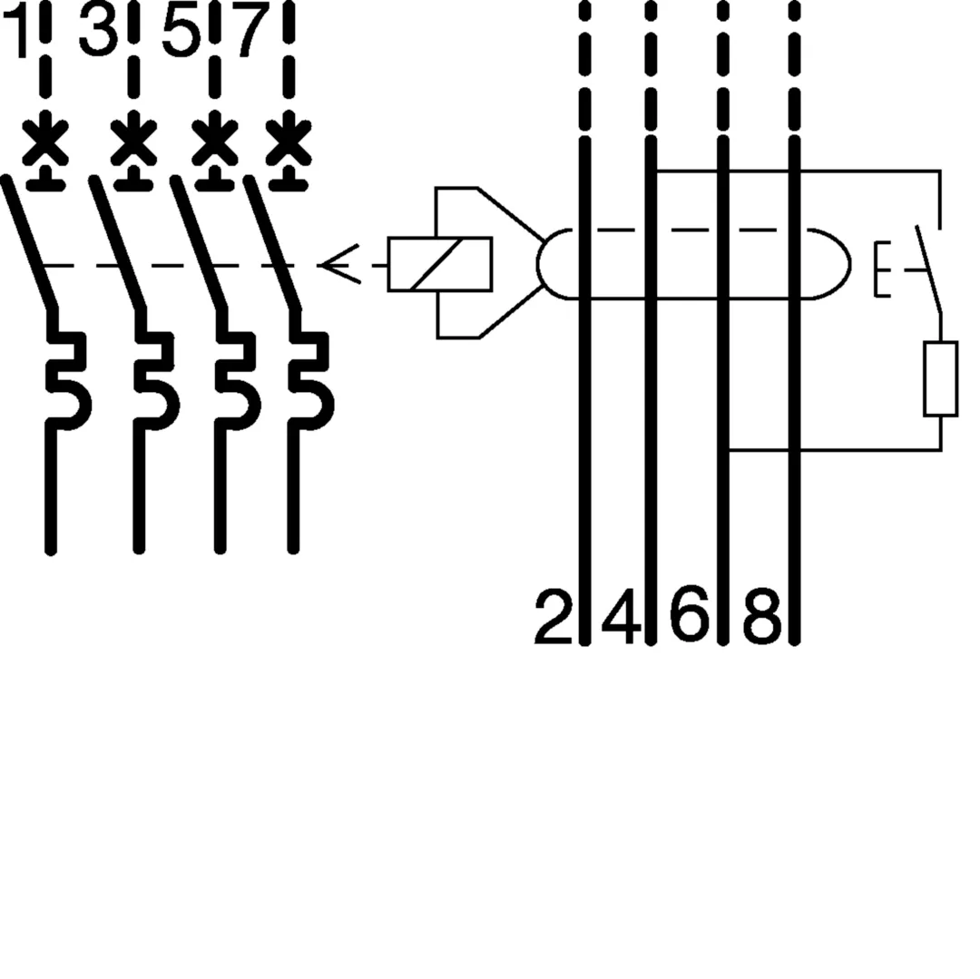 BFC425F - Bloc différentiel 3P+N 25A 300mA type AC