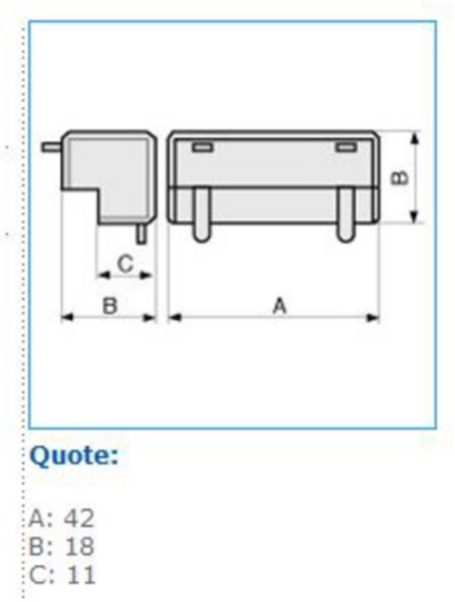 B03125 - Angolo esterno per minicanali TMC / TMU bianco AEM 40x10 W