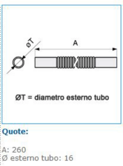 B10051 - Curva flessibile ad angolo variabile per tubi rigidi IP64 grigio CFV16