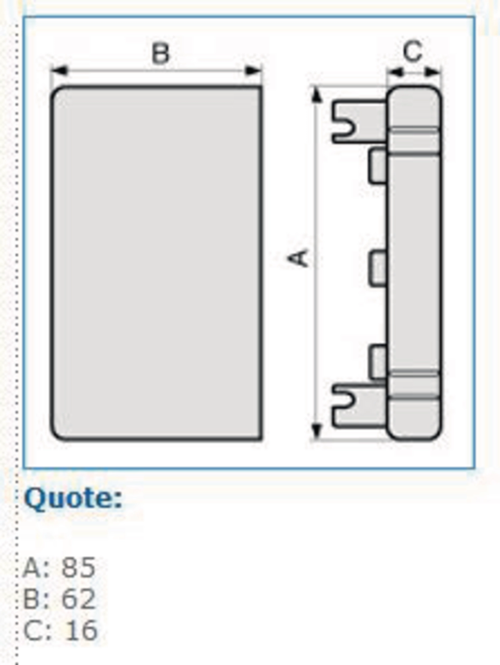 Terminale Bianco Per Canalina Cavi 60x110 Mm - Finecorsa Per Passacavi, Colore Bianco Puro - Foto 3