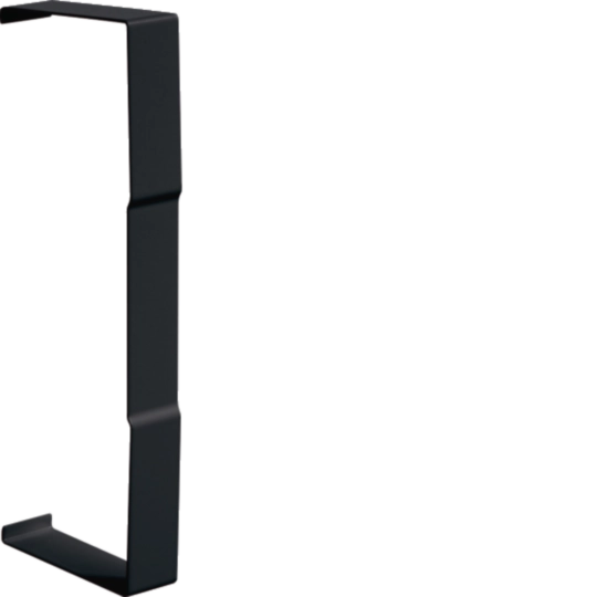 BR6521079011 - BR65 afdekprofiel staal voor goot 68x210 mm, zwart