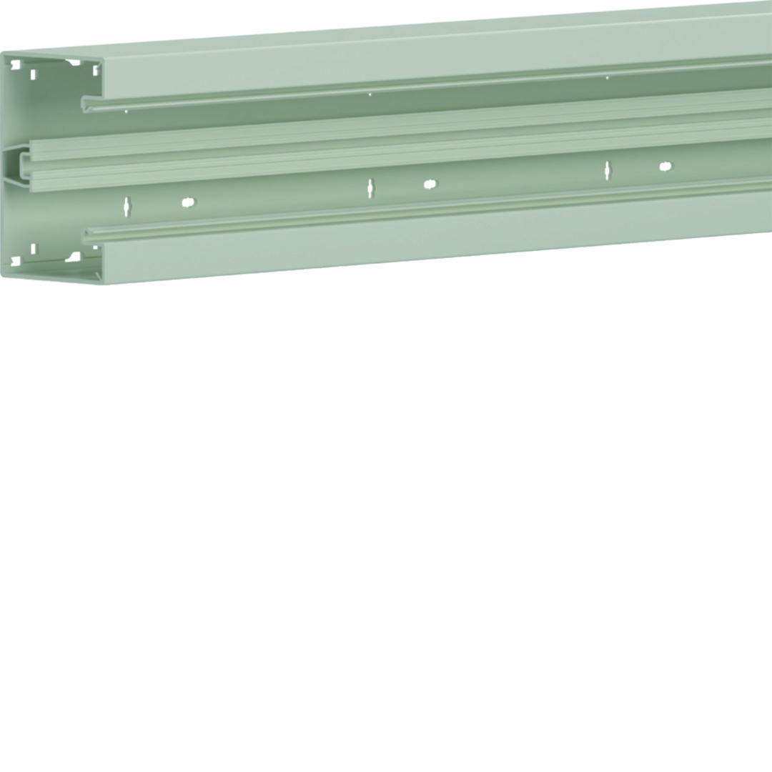 Parapetcsatorna 130mm x 85mm 2000mm kezeletlen műanyag fehér halogénmentes BR Hager