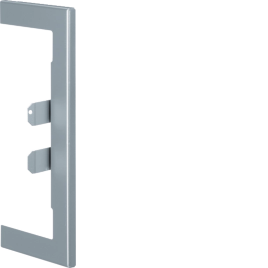 BRA65170WBLAN - Wandanschlussblende zu BRA 68x170mm Oberteil 120mm aus Stahlblech lackiert alu