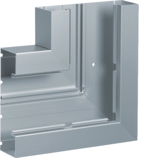 BRA652105BELN - Angle plat Hager BRA 65210B alu
