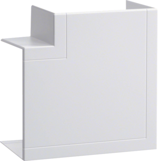 BRP651005H9010 - Angle plat pour goulotte BRP/BRHP/BRAP 65x100mm sans halogène en blanc pur
