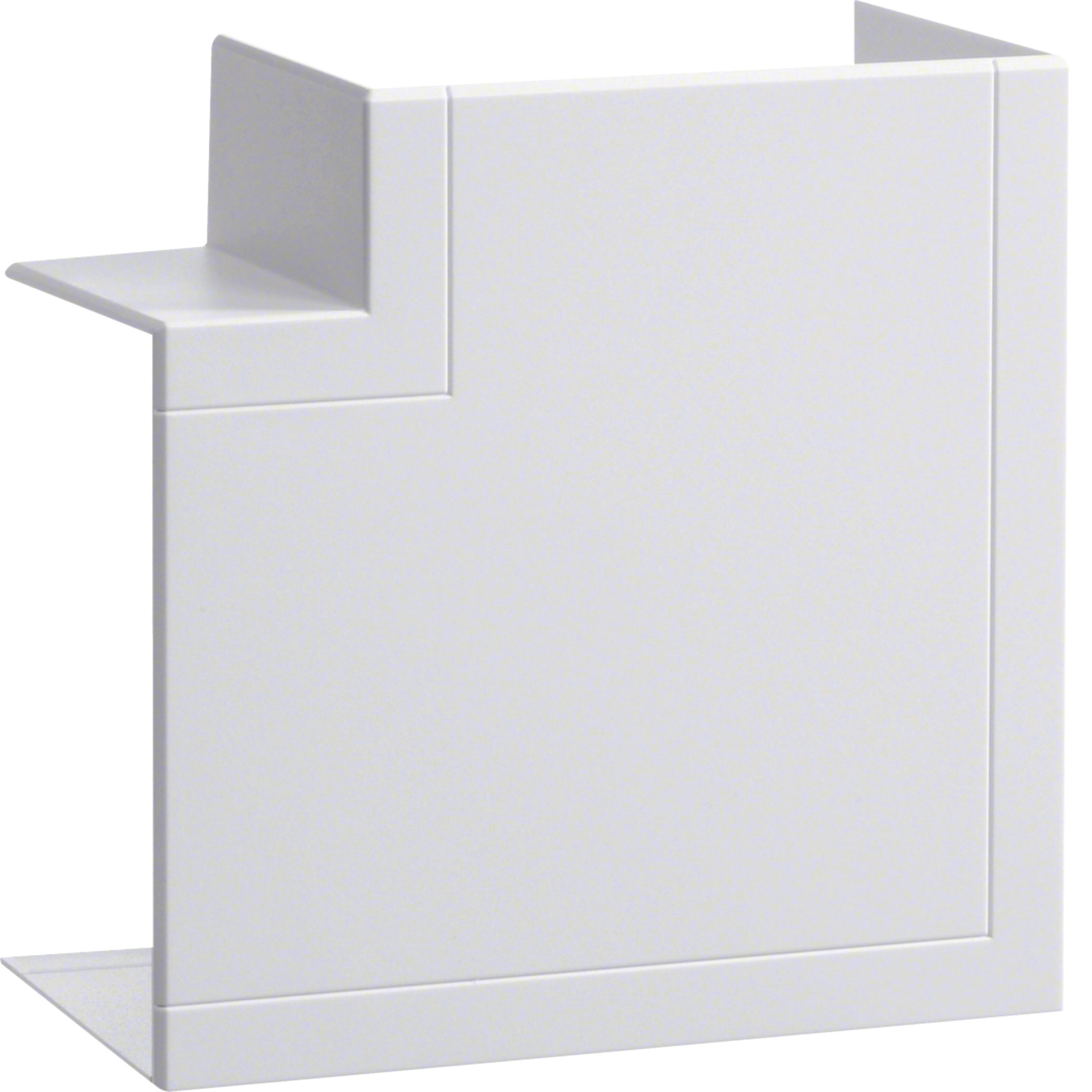 BRP651005H9010 - Angle plat pour goulotte BRP/BRHP/BRAP 65x100mm sans halogène en blanc pur