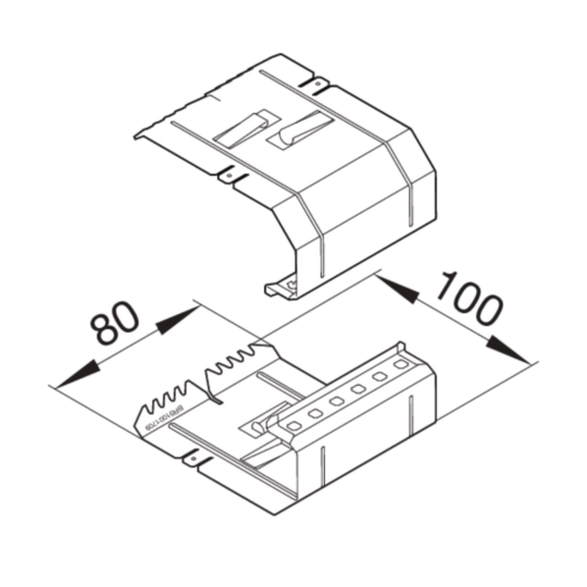 BRS1001709 - tehalit.BRS Łącznik podstawy 100x170