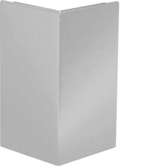 BRS1202A7035 - Außeneck-Abdeckung zu BRS Oberteil 120mm aus Stahlblech in lichtgrau