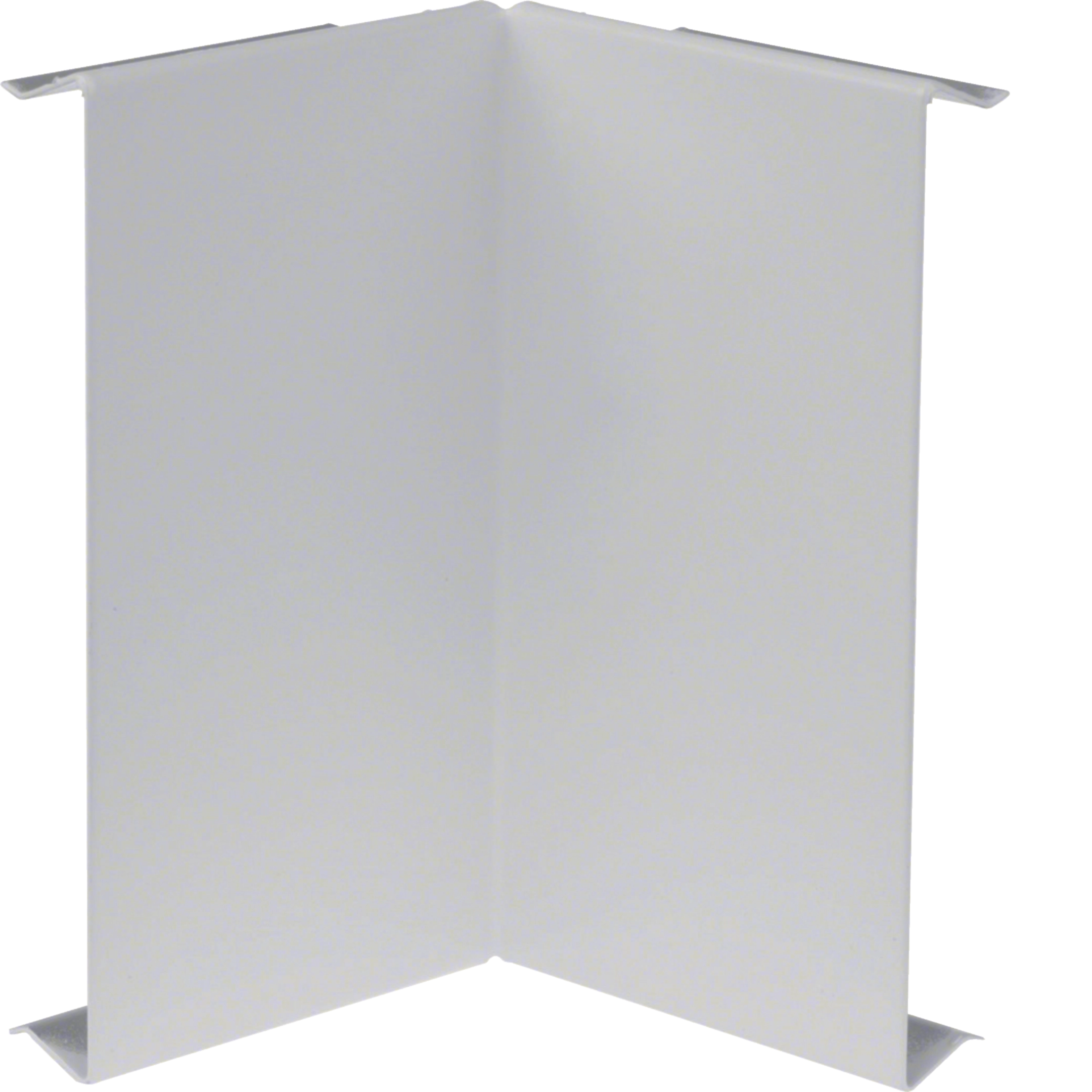 BRS1202I7035 - Inneneck-Abdeckung zu BRS Oberteil 120mm aus Stahlblech in lichtgrau