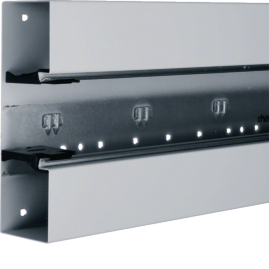 BRS652101VERZ - Brüstungskanal-Unterteil frontrastend Stahl BRS 70x210mm Oberteil 80mm verzinkt